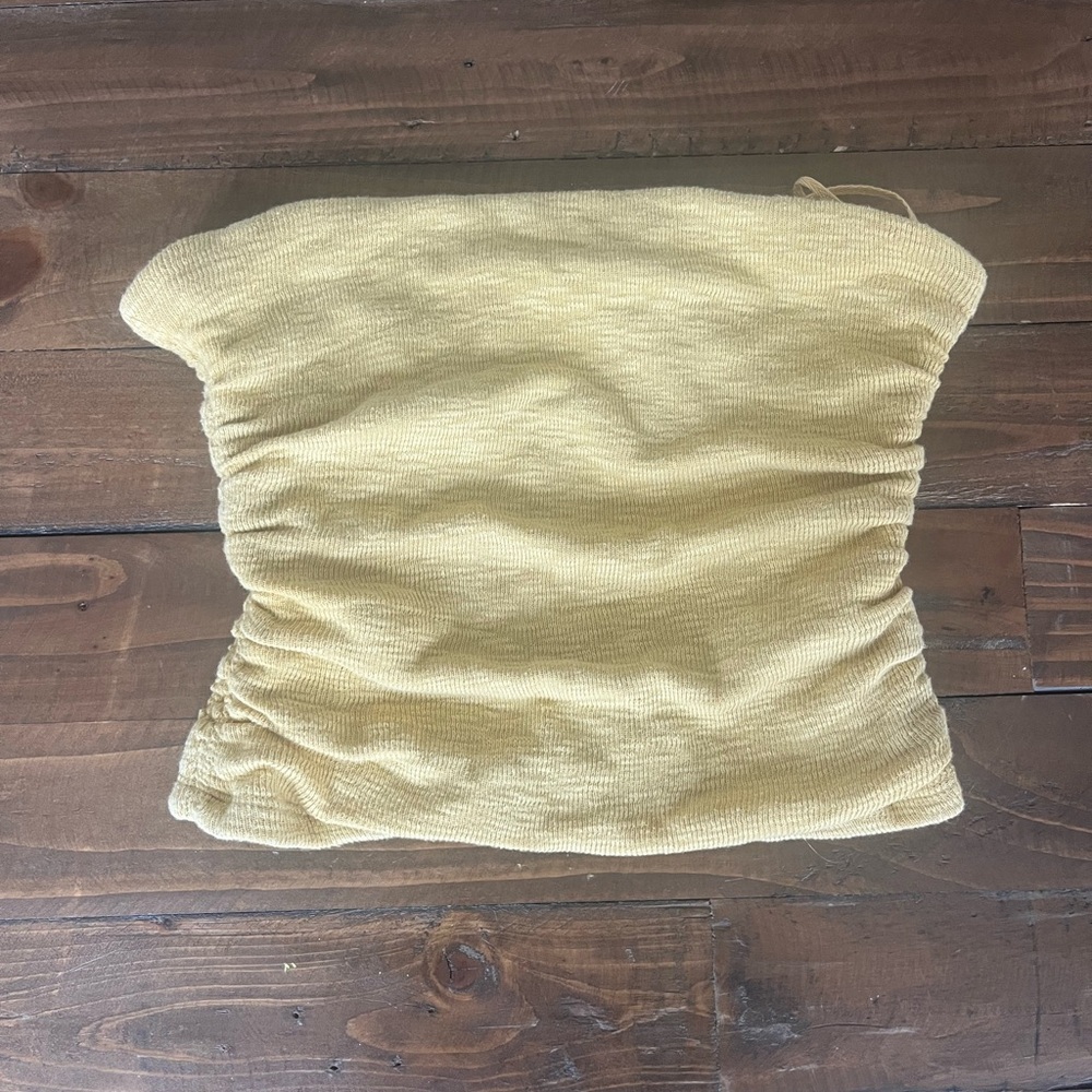 Free People Ruched Tube Top
